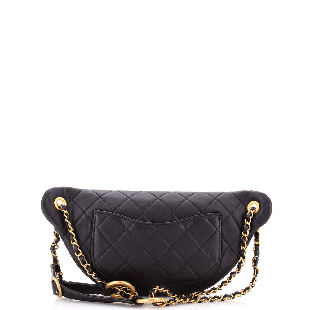 Chanel All About Chains Waist Bag Quilted Lambskin - Picture 3 of 5
